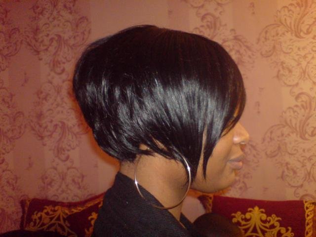 Tissage coupe courte