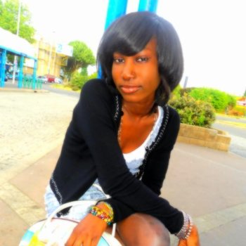 tissage frange longue