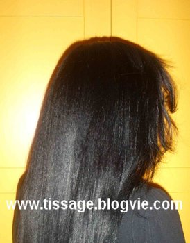 Tissage invisible ouvert tête entière