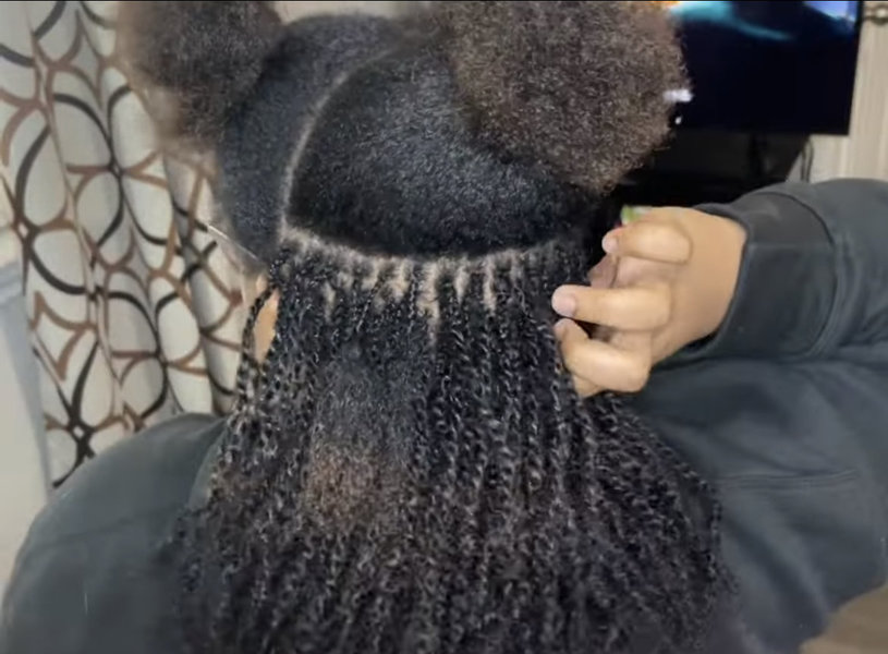 TISSAGE ONDULES CHEVEUX BRESILIENS....