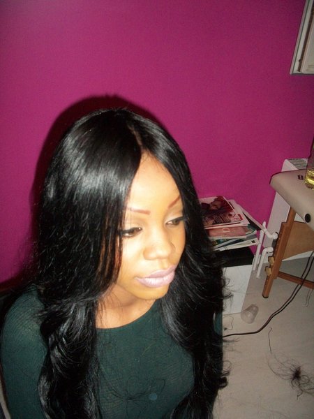 tissage raie invisible