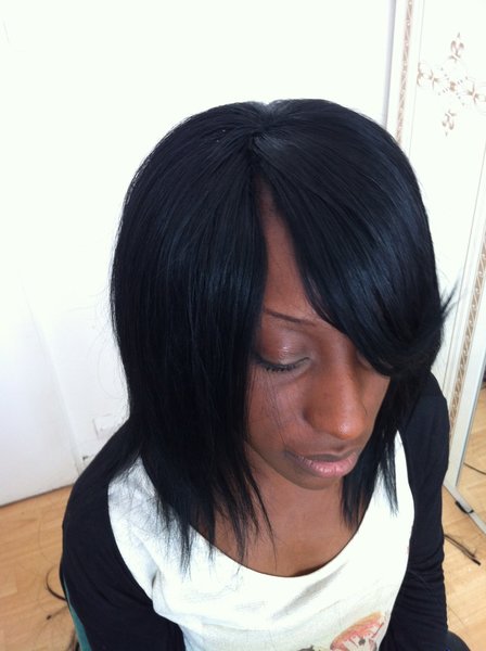 tissage raie invisible