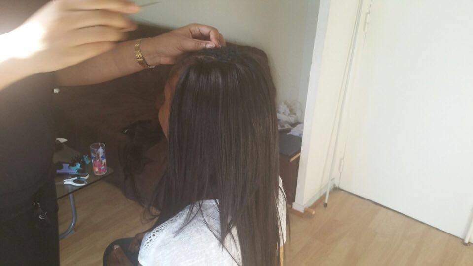 tissage rajout