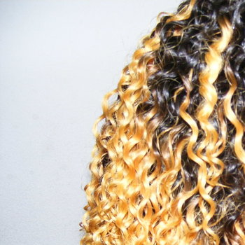 tresses 3 quart droite + tissage bouclé