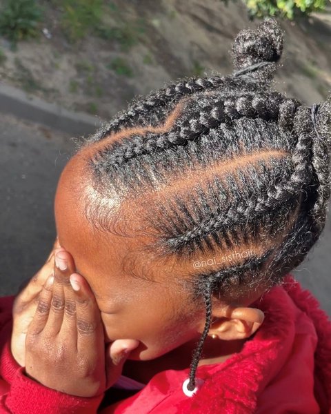 Tresses collées freestyle