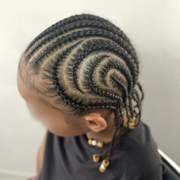 Tresses collées freestyle