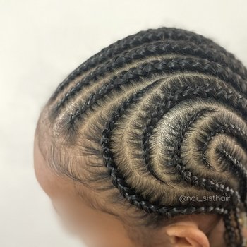 Tresses collées freestyle
