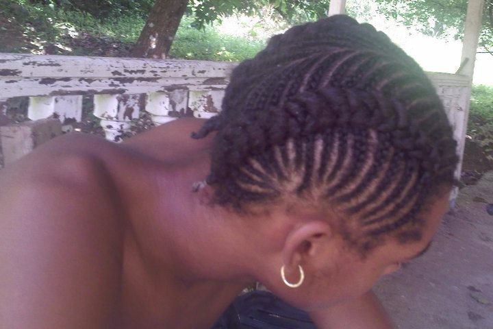 Tresses collées : motifs divers