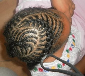 Tresses collées : motifs divers