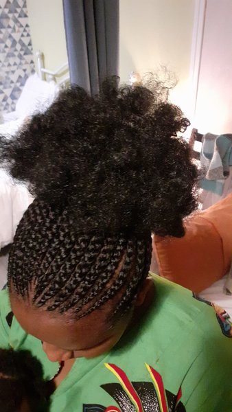 Tresses collées 
