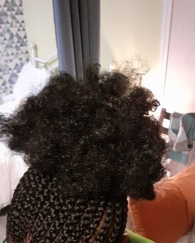 Tresses collées 
