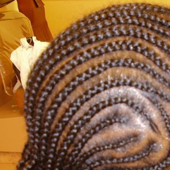tresses collées