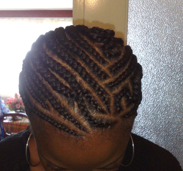 tresses collées