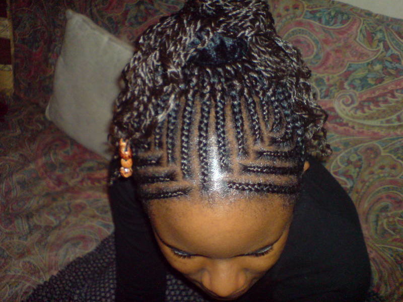 tresses collées