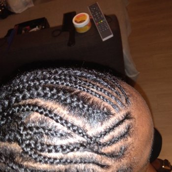 Tresses collées