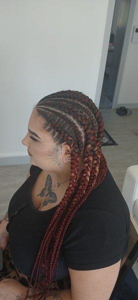 Tresses collés 