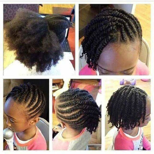 Tresses enfants 