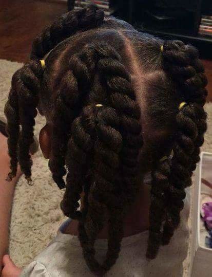 Tresses enfants 