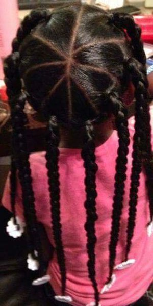 Tresses enfants 