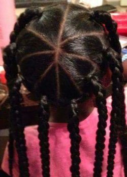 Tresses enfants 