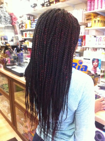 Tresses Patra, tresses nattes rasta