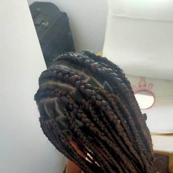 tresses plaquees et lachees
