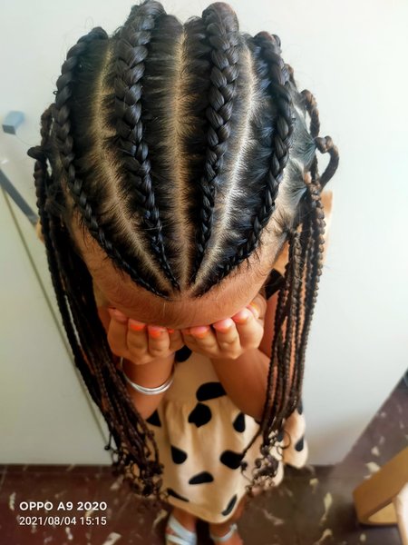 tresses plaquees et lachees