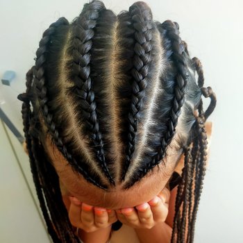 tresses plaquees et lachees