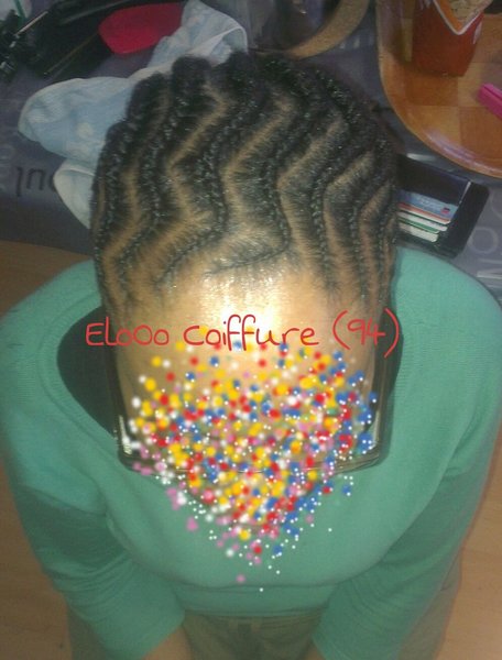 Tresses plaquées ZIGZAG