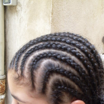 Tresses plaquées 