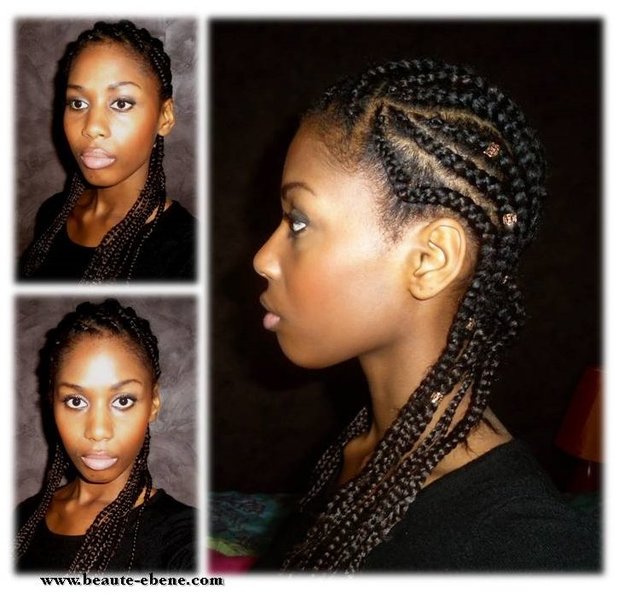 Tresses plaquées