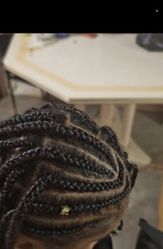 Tresses protectrices (nattes collées)