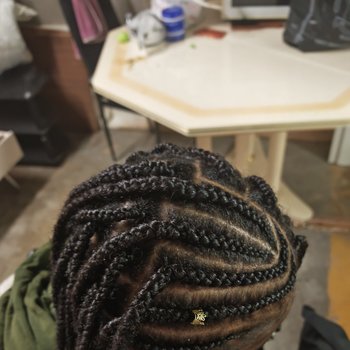 Tresses protectrices (nattes collées)