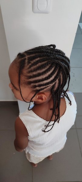 Tresses sur enfant