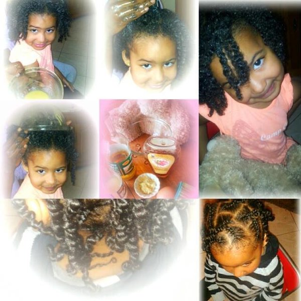 tresses & vanilles sur petite fille métisse