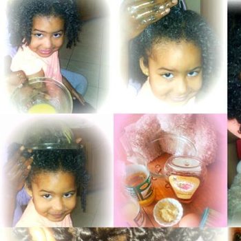 tresses & vanilles sur petite fille métisse