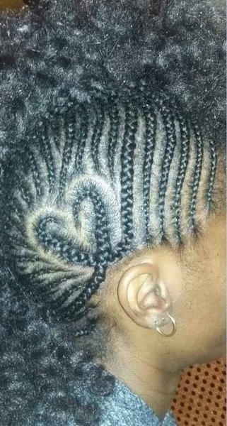 Updo et mohawk