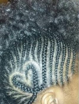 Updo et mohawk
