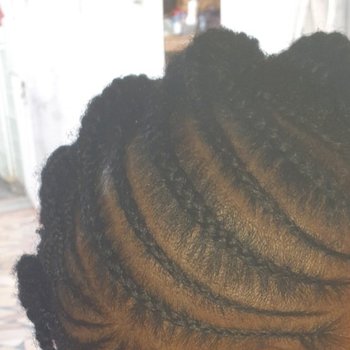Updo et mohawk