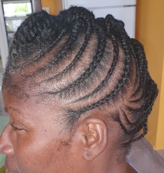 Updo et mohawk