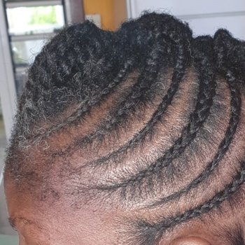 Updo et mohawk