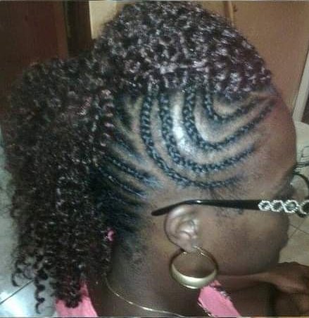 Updo et mohawk