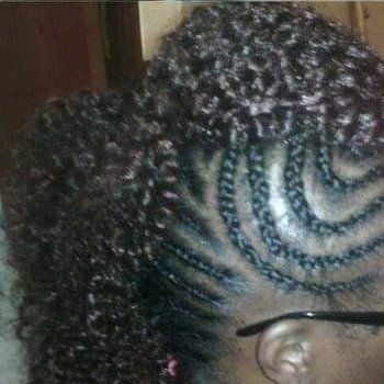 Updo et mohawk