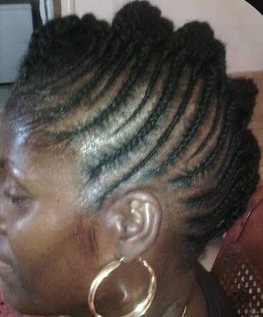 Updo et mohawk