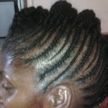 Updo et mohawk