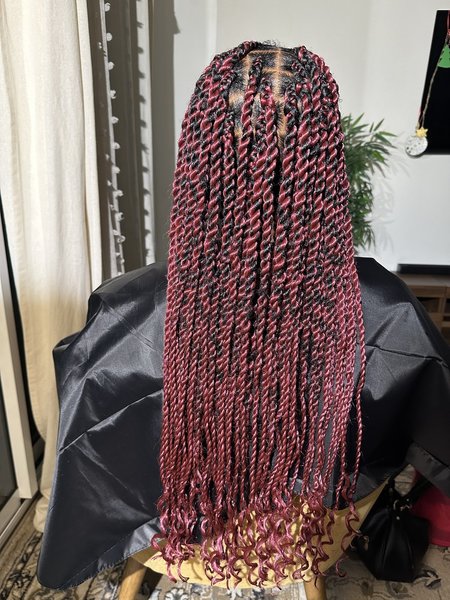 Vanilles/twist sénégalais