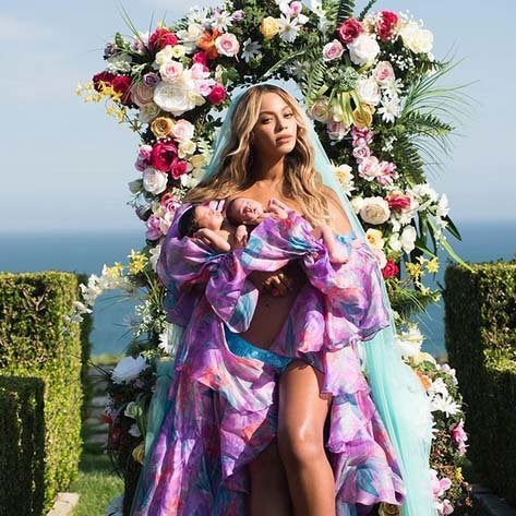 beyonce et ses jumeaux