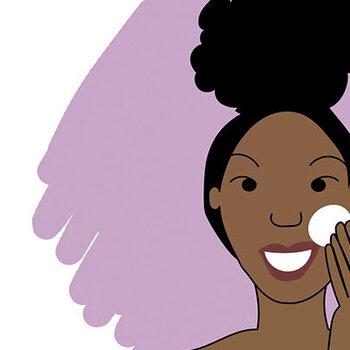 zenaba peau noire, peau éclatatant, teint uni