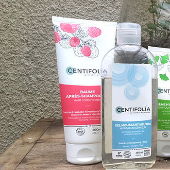EU TESTEI PARA VOCÊS OS PRODUTOS 100% BIOLÓGICOS DA CENTIFOLIA!