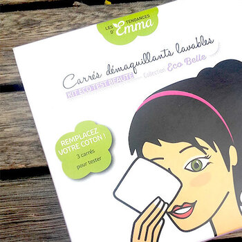 OS DISCOS DESMAQUILHANTES LAVÁVEIS DA LES TENDANCES D'EMMA: O GESTO ECOLÓGICO DIÁRIO